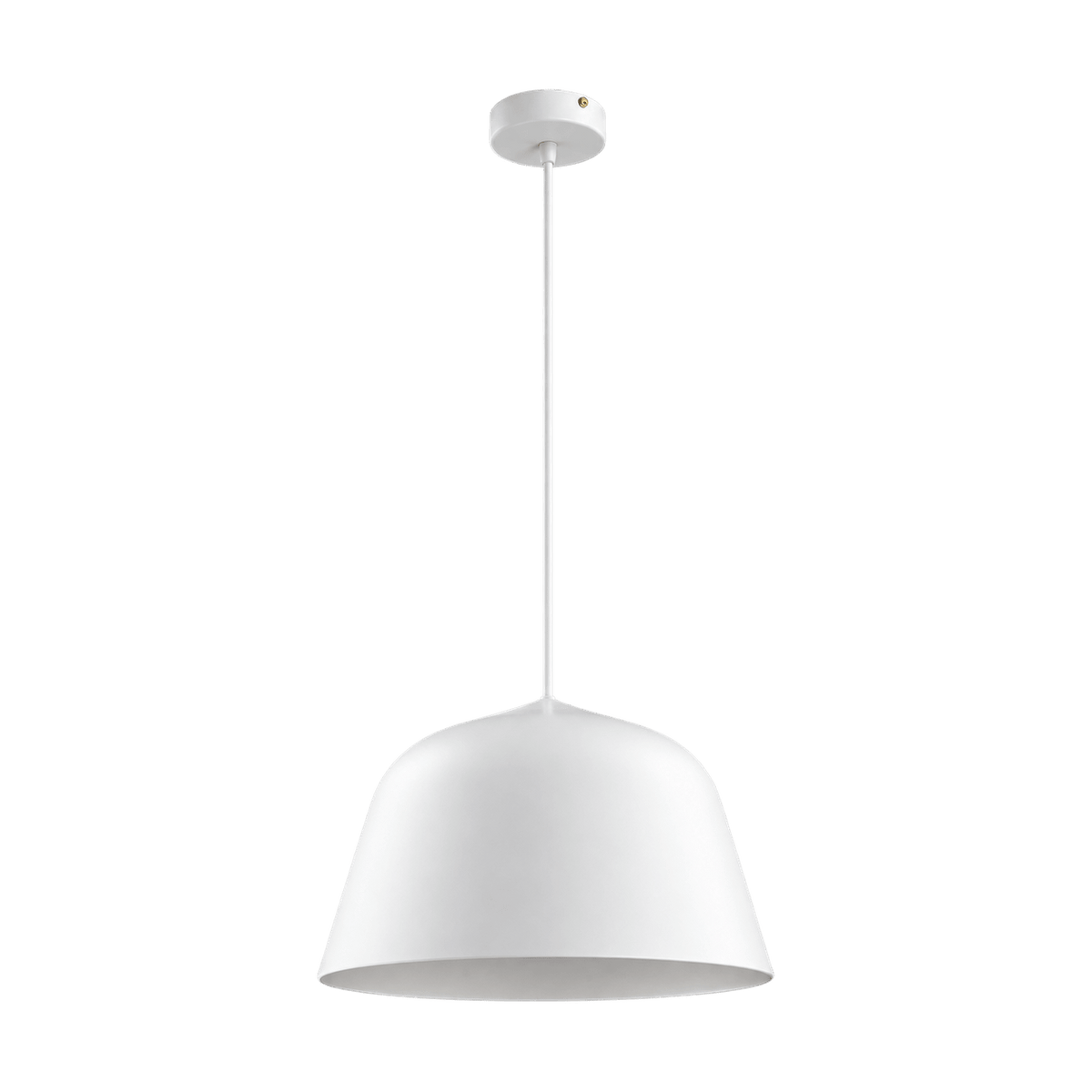 Cupcake White Pendant Light
