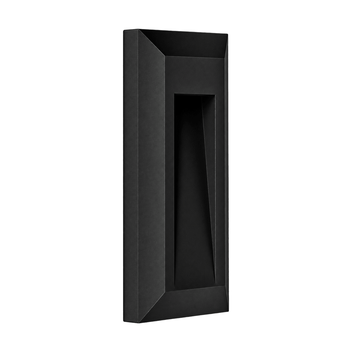 Spazio Black LED Outdoor Wall Light CTC IP65