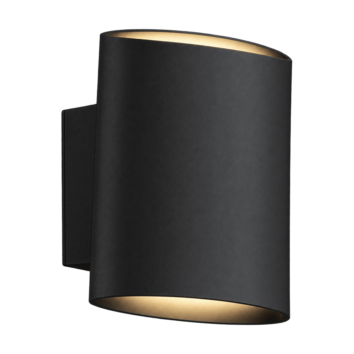 Shuttle Sand Black LED Indoor Wall Light Up & Down