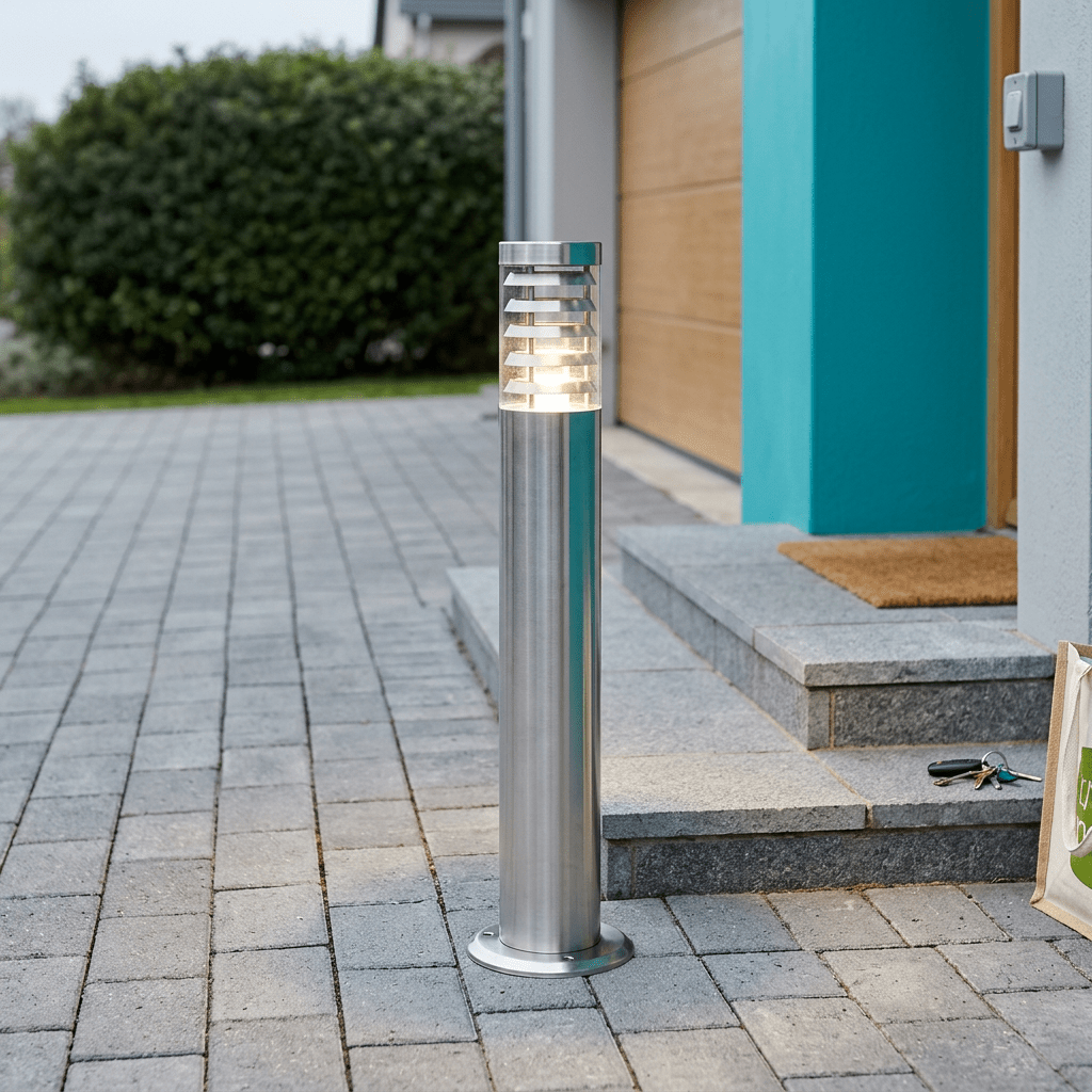 Stainless Steel Bollard Polished Finish