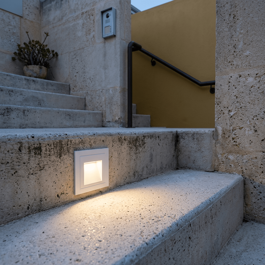 LED Recessed Step Light - IP65