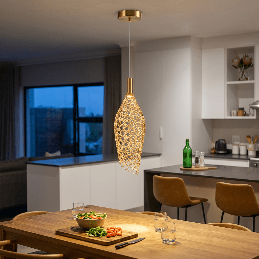 LED Gold Pendant Light - 3000K