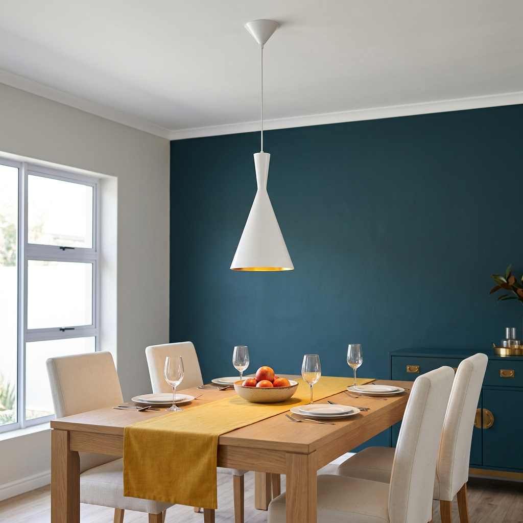 Vuvu White & Gold Pendant Light