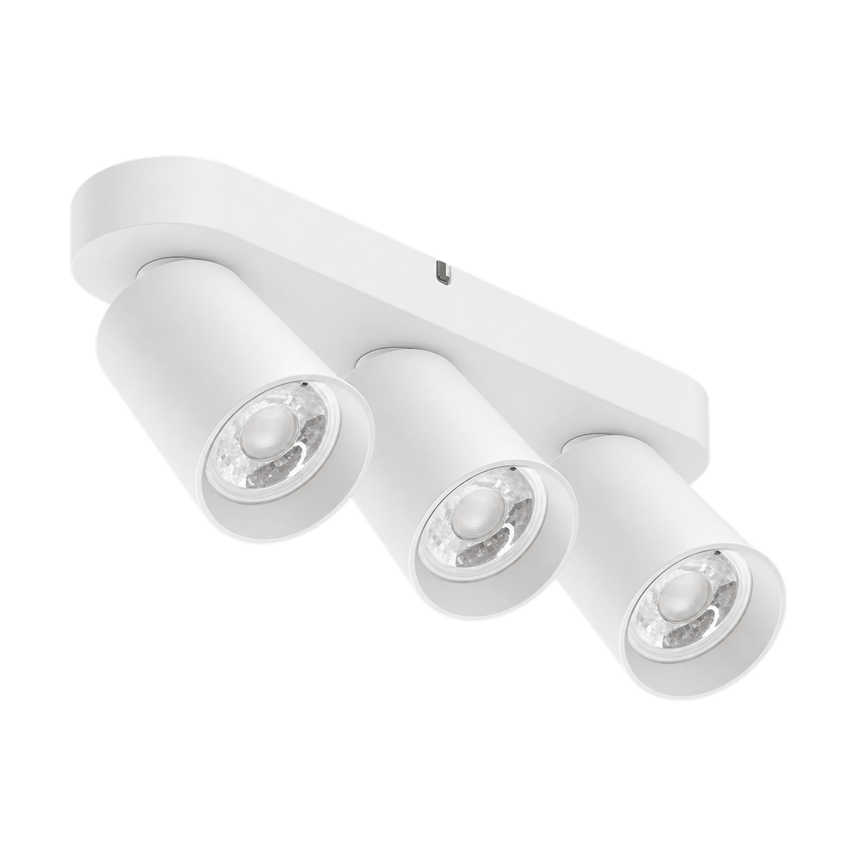 Flip Thrice White GU10 Spotlight on a transparent background