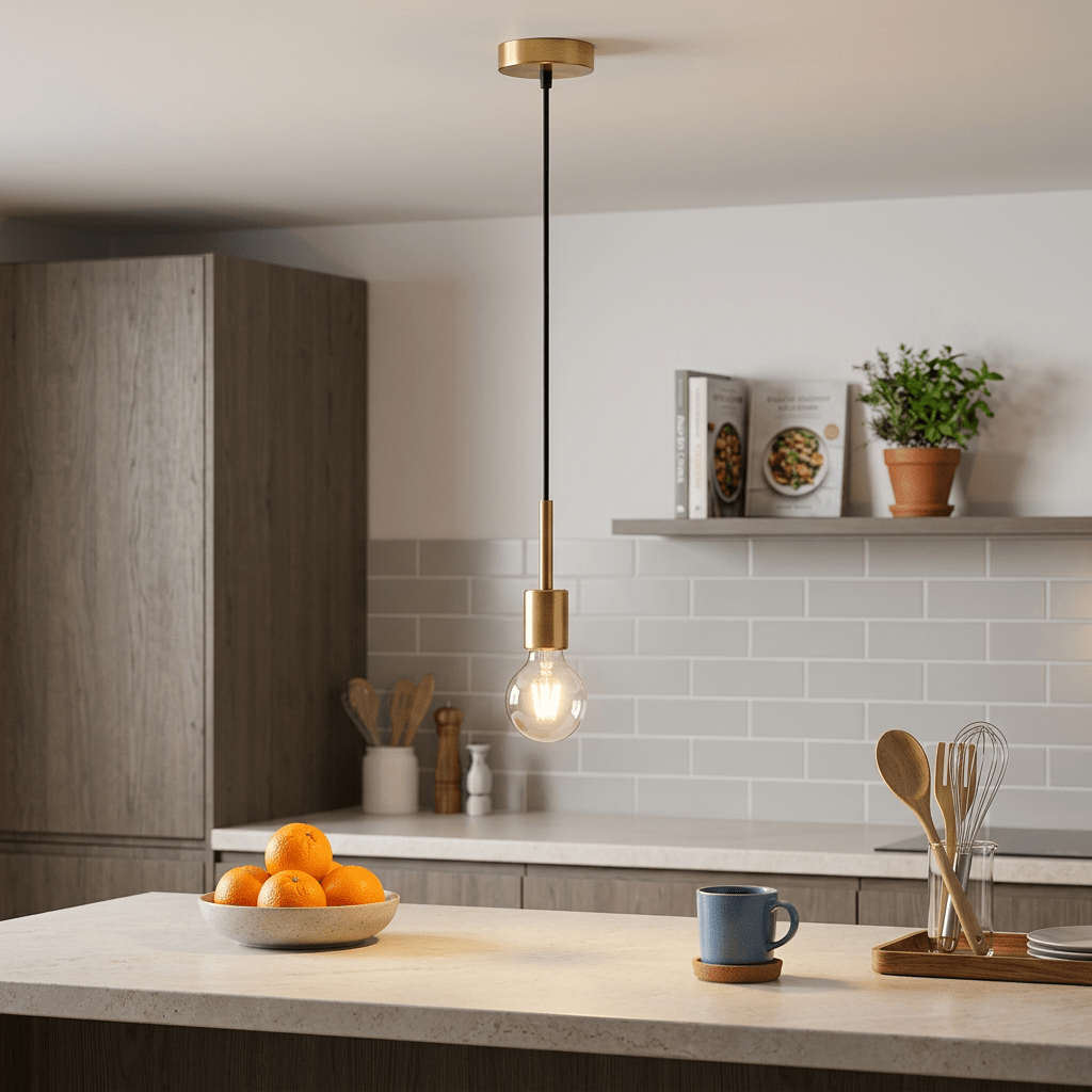 230V 40W Style Pendant - Gold
