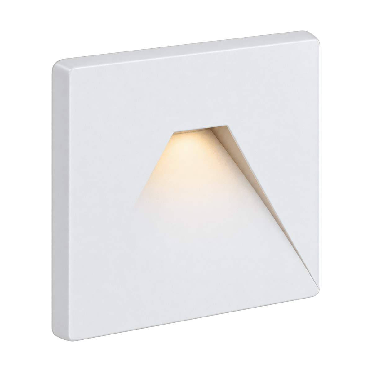Orion Square Wink LED Footlight - CCT on a transparent background