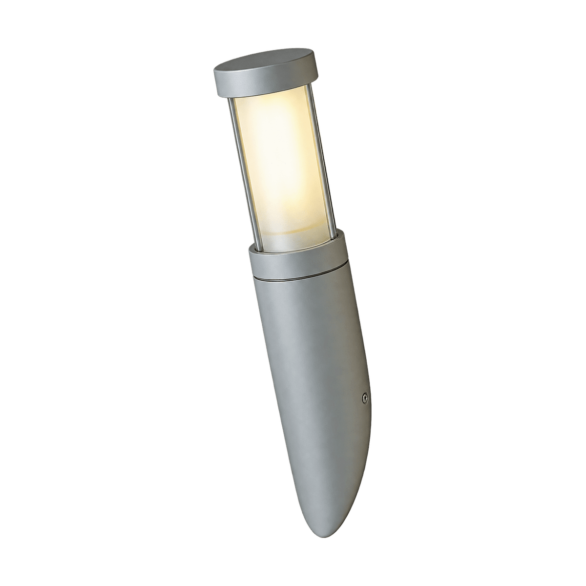 Matt Grey Indoor Wall Light on a transparent background