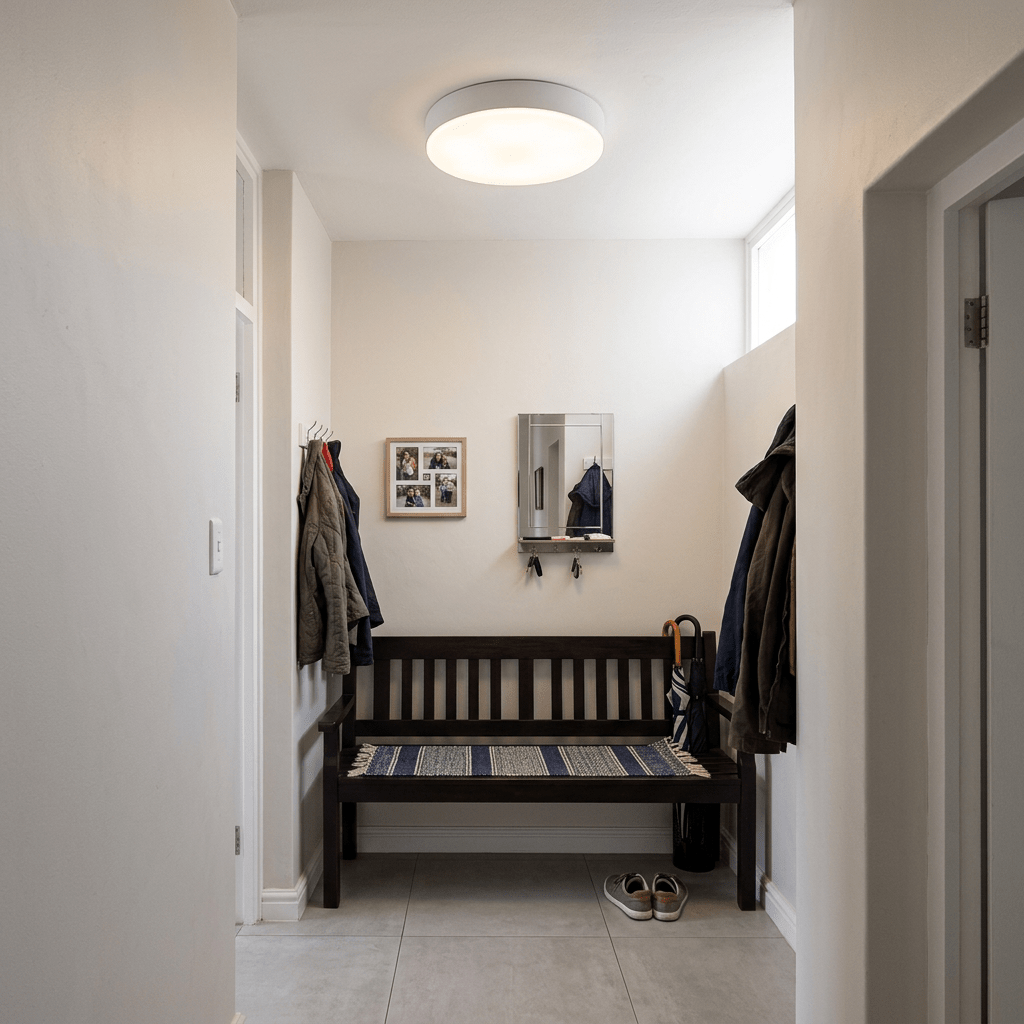Large Polycarbonate LED Indoor Light