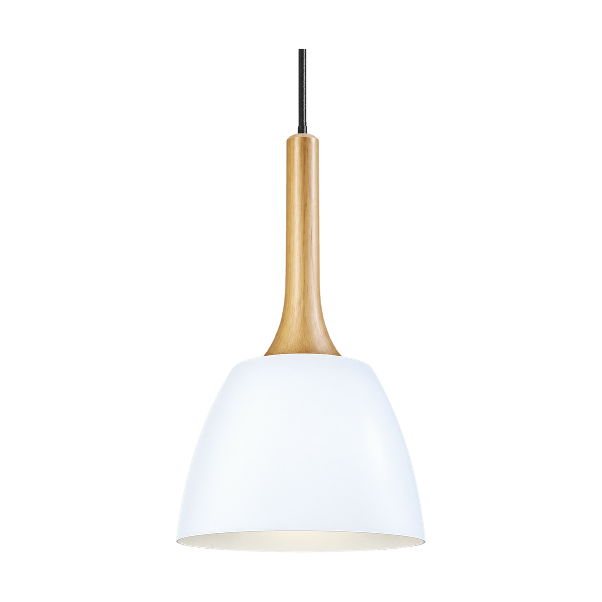 Azul White Pendant Light on a transparent background