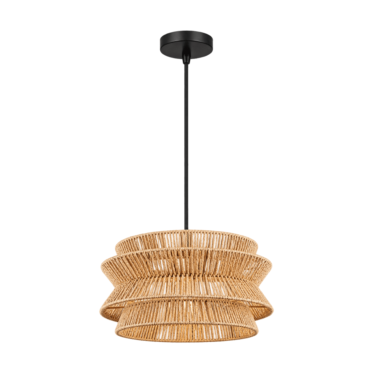 Large Paper String Pendant Light