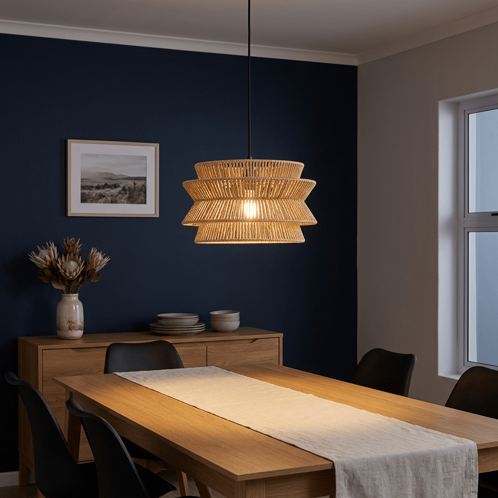 230V 40W E27 32cm Medium Paper String Pendant