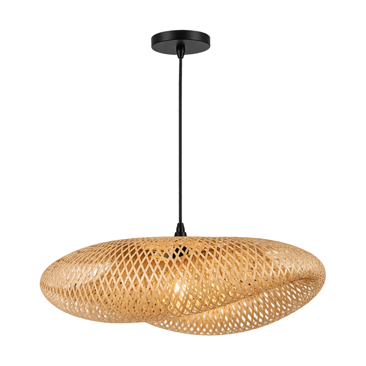 Large Bamboo Pendant Light