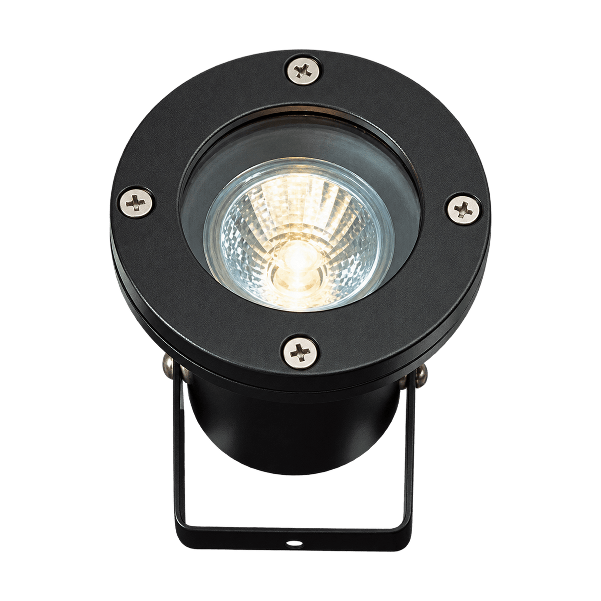 Black Spotlight Submersible - IP68 on a transparent background