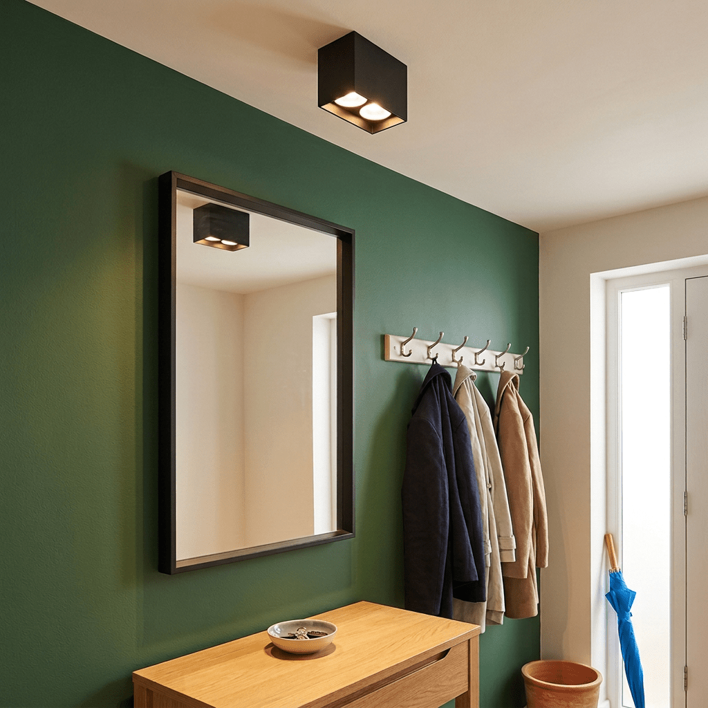 Cubo 2 Matt Black Surface LED Downlight