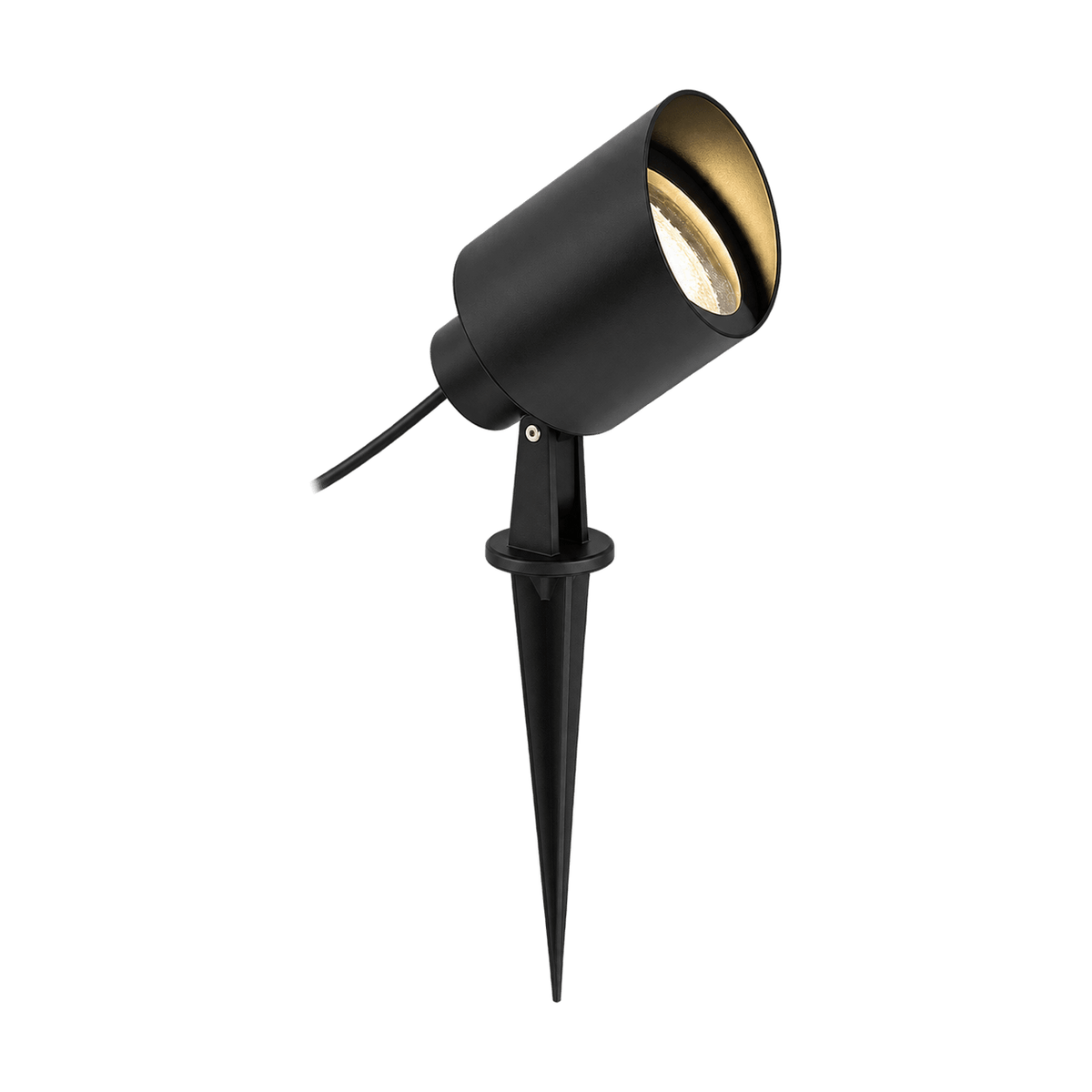 Sky Spike Black Exterior Spot Light on a transparent background