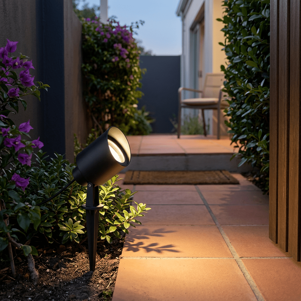 Sky Spike Black Exterior Spot Light