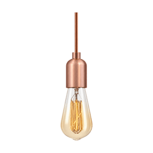 Dito Matt Copper Pendant Light on a transparent background