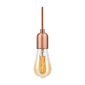 Dito Matt Copper Pendant Light on a white background