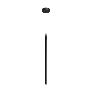 Black Baton Pendant Light on a white background