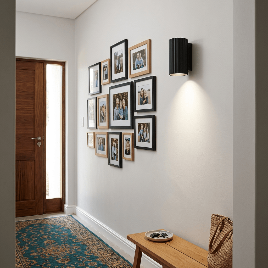 Matilda Black LED Wall Light