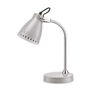 Grey Flexi Desk Lamp - transparent background