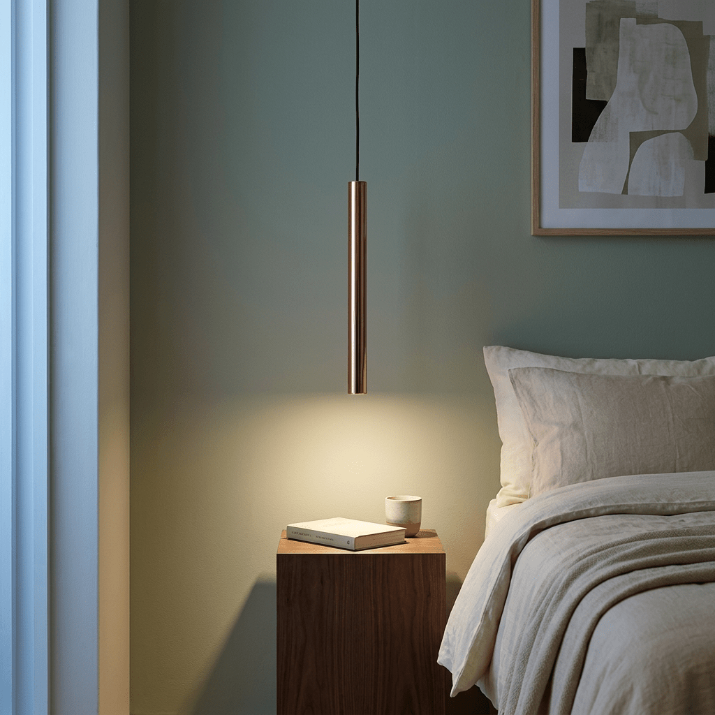 Rosegold LED Pendant Light - Dimmable & Warm White