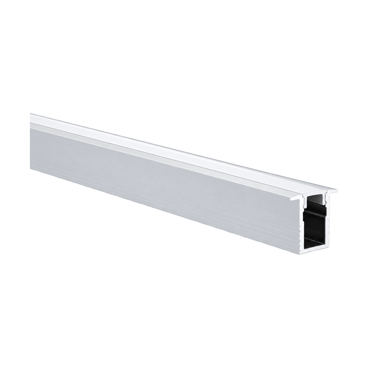 LED Extrusion - Tiny Recessed LED Profile (4mm Strip) - white background
