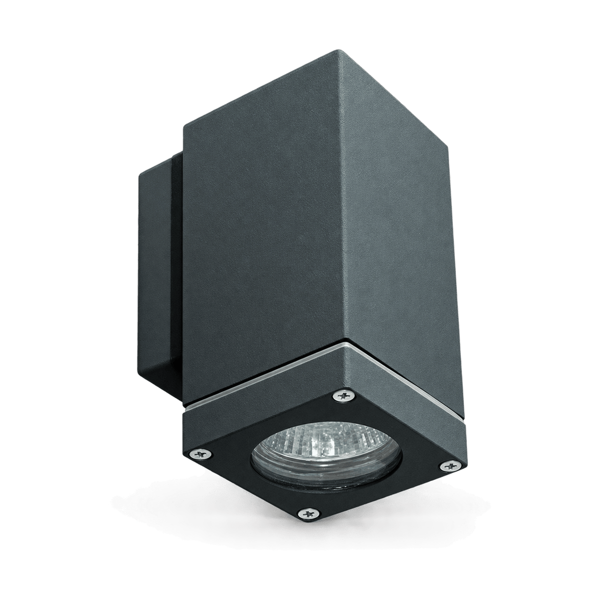 Phalt Anthracite Outdoor Wall Light IP44 - transparent background