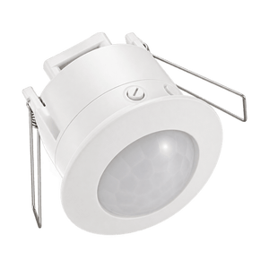 White Recessed Motion Sensor PIR - transparent background
