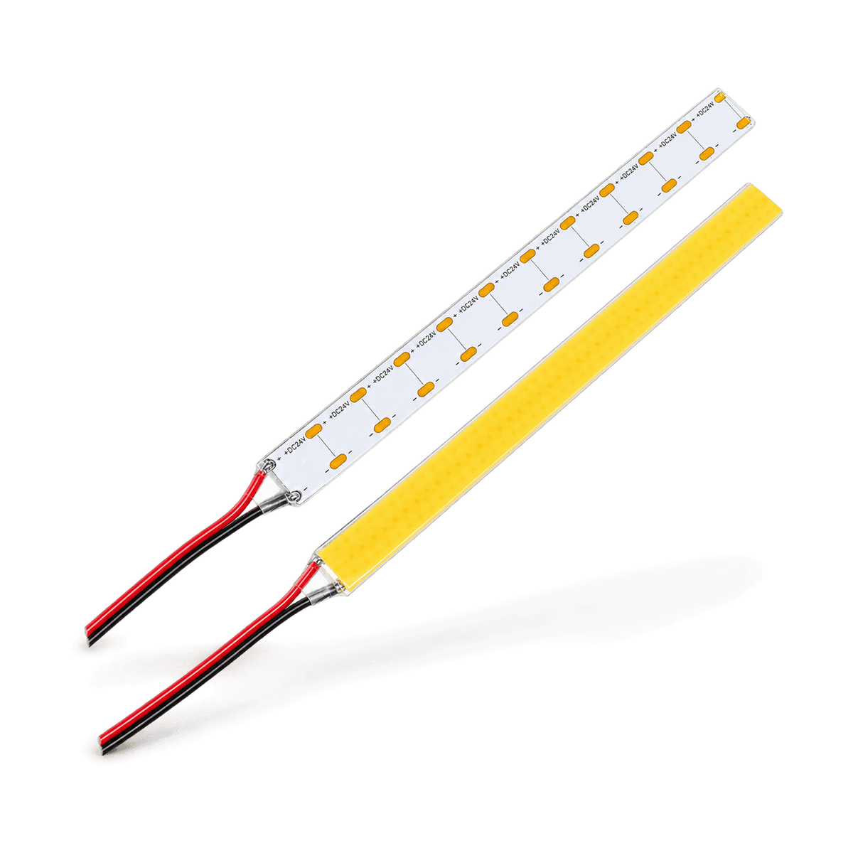 LED Strip Light 24V - 12MM, 15W, CRI90 (5 Year) - Warm White (3000K) - transparent background