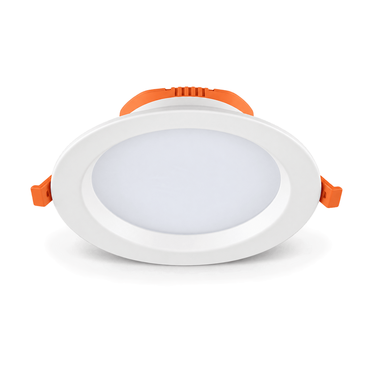 12W Cool White LED Downlight - Recessed - transparent background