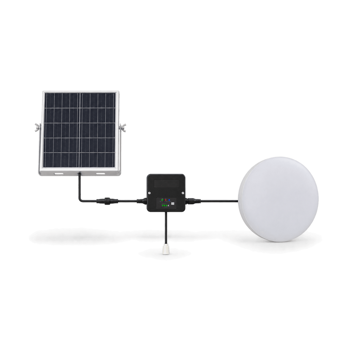 Indoor Solar Ceiling Light - 6 Watt - transparent background