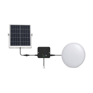 Indoor Solar Ceiling Light - 9 Watt - transparent background