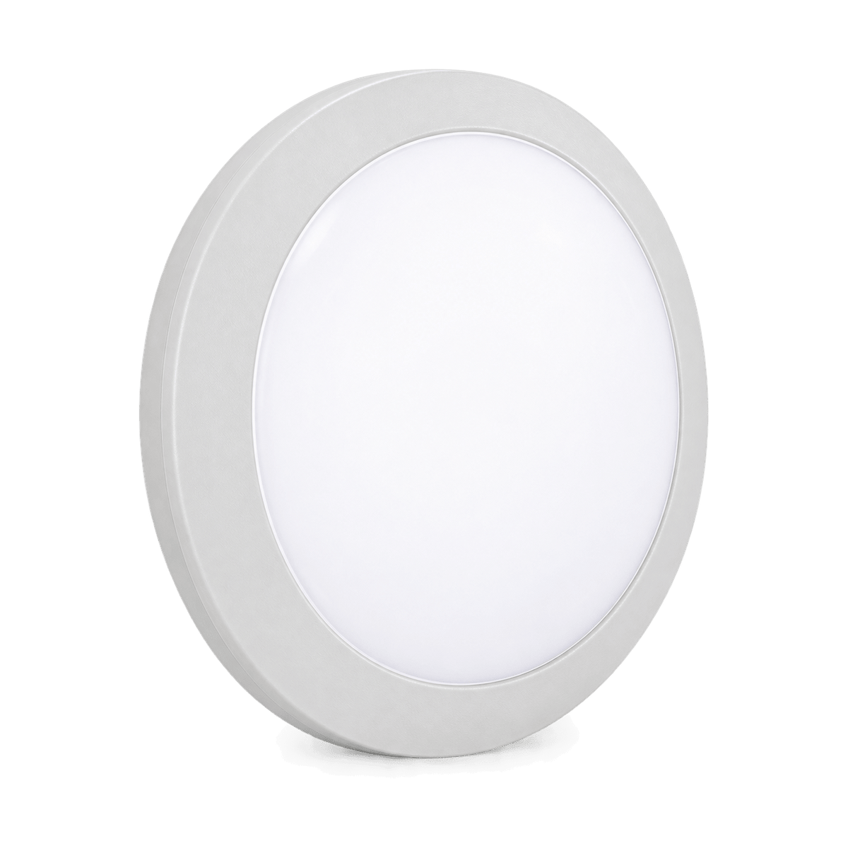 Umberta White Outdoor LED Bulkhead IP66 - transparent background