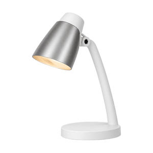 Corvo White Desk Lamp LED - transparent background