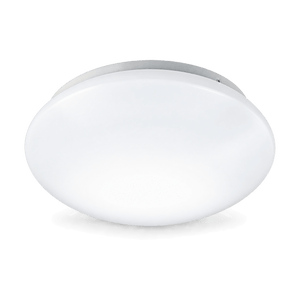 Polycarbonate LED Ceiling Light - Bayonet Lock - transparent background