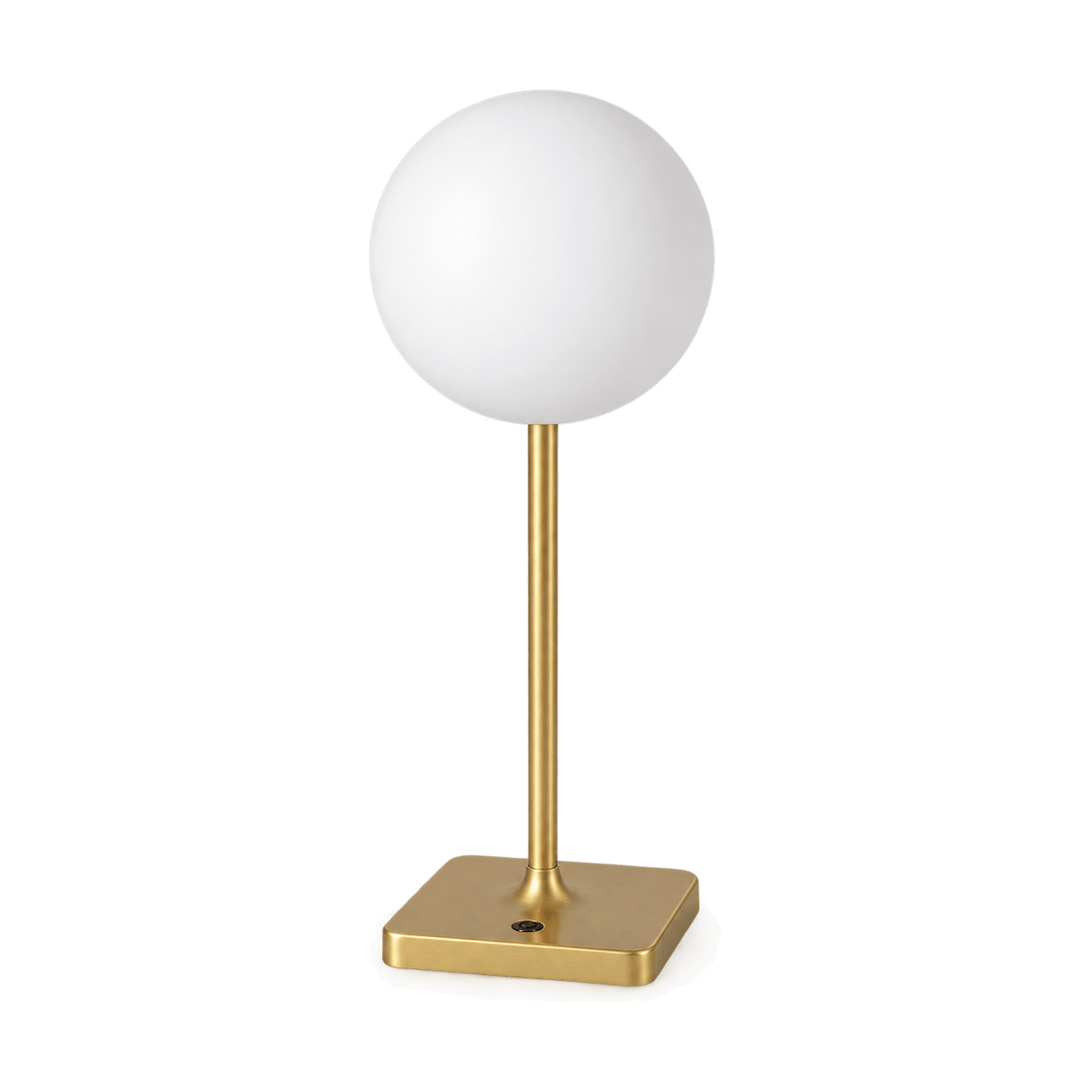 Pop Rechargeable Gold LED Table Lamp - transparent background