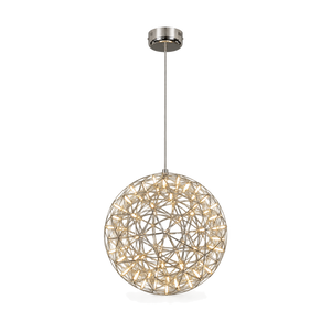 Stainless Steel LED Pendant Light IP20 - transparent background