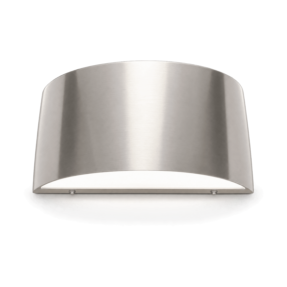 Stainless Steel LED Outdoor Wall Light IP44 - transparent background