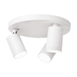 3 Light White Plate Spotlight - transparent background