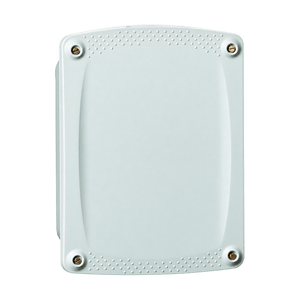 Polyester Light Grey Enclosure IP65 - transparent background