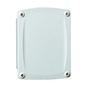 Polyester Light Grey Enclosure IP65 - white background