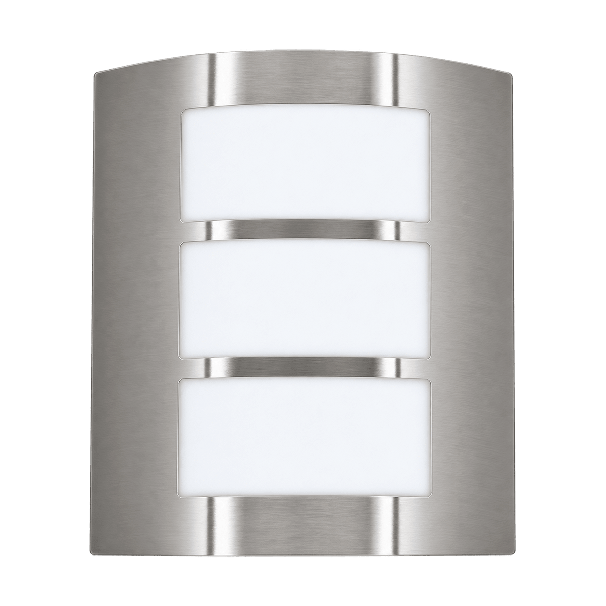 Stainless Steel Outdoor Wall Light IP44 - transparent background