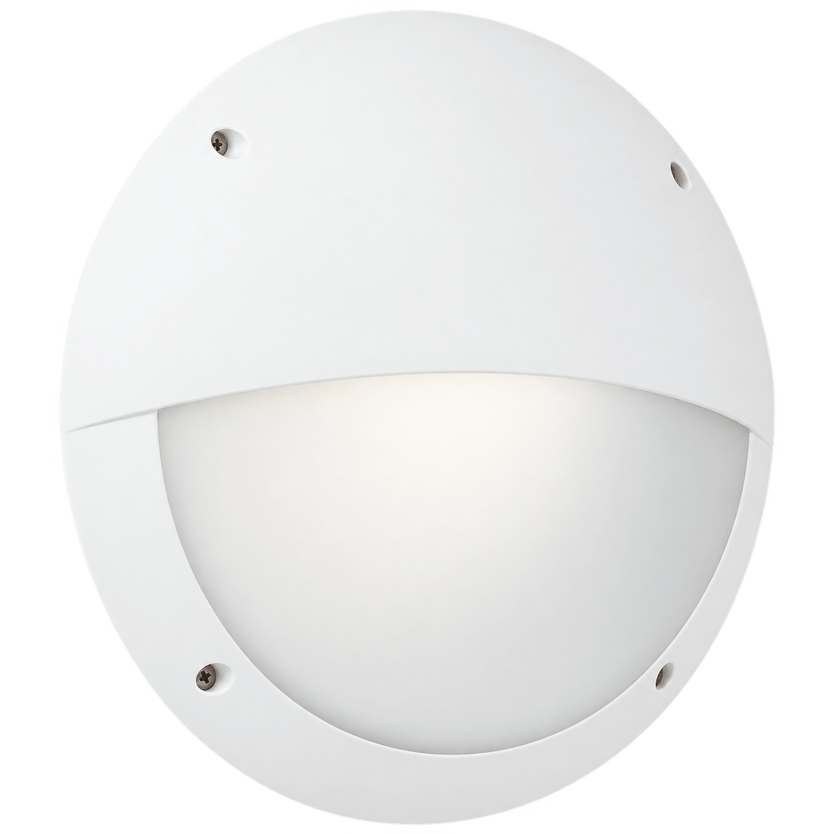 White Outdoor Wall Light LED - Coastal — transparent background