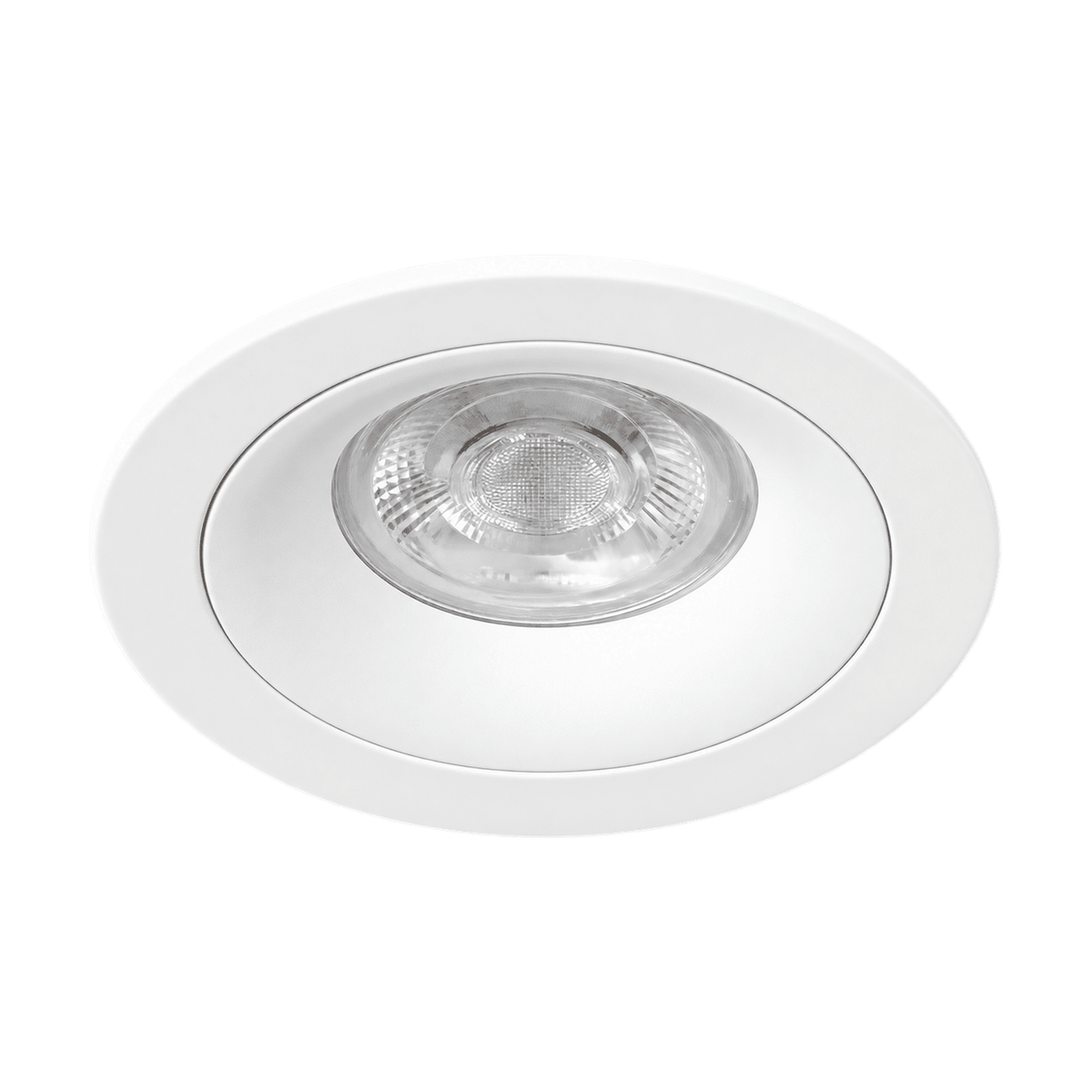 Sand White LED Downlight Low-Glare - white background