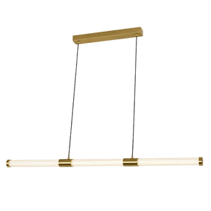 Golden Wand LED Pendant — transparent background