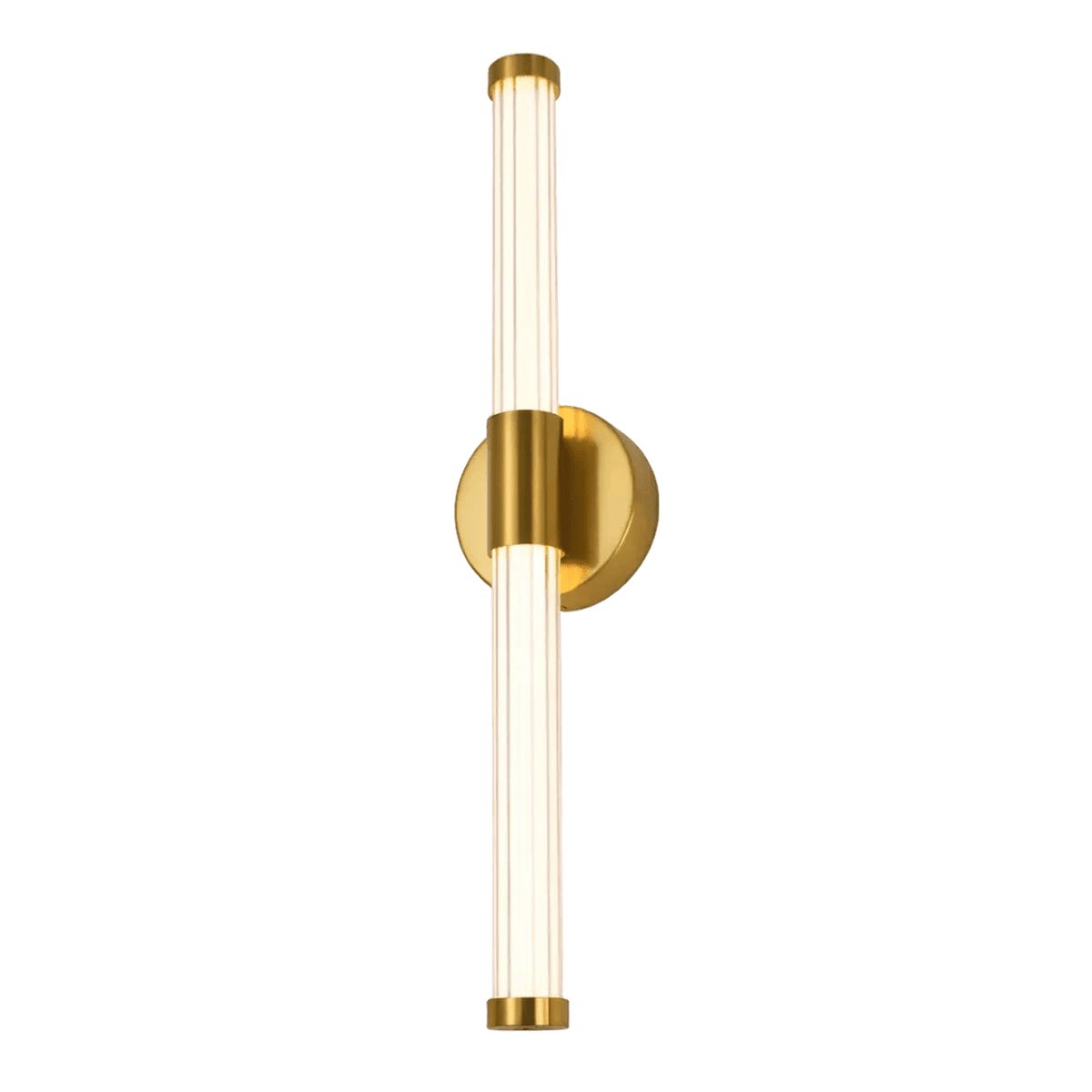 Golden Wand LED Wall Light — transparent background