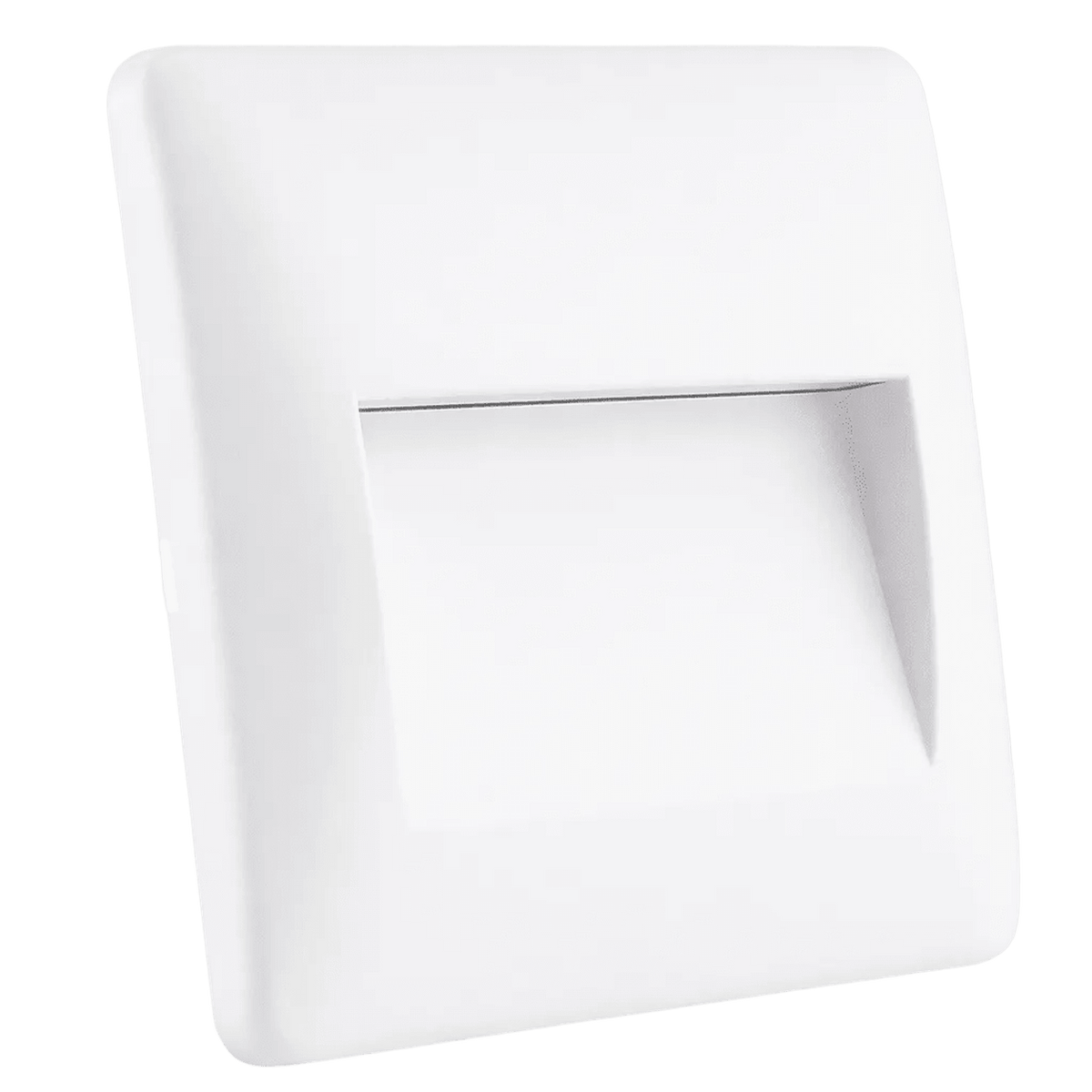 White LED Foot Light - Surface Mount — transparent background
