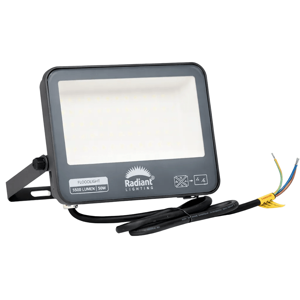 LED Floodlight 50W - 5 Year — transparent background