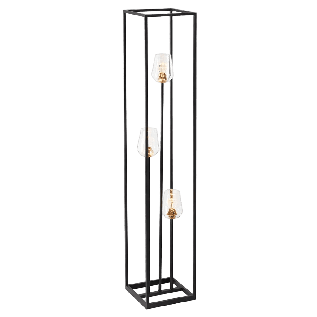 Golden Crown LED Floor Lamp - Warm White — transparent background